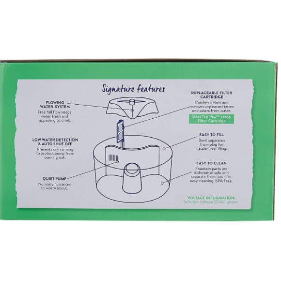 Top Paw® Dog/Cat Flowing Water Fountain (EUC) - Picture 3 of 8